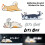 3 pegatinas reflectantes decorativas para coche 1