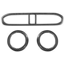 3 tapas para la rejilla de ventilación del aire acondicionado delantero