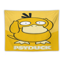 Psyduck gobelin fali dekoráció nappaliba, 1 darab