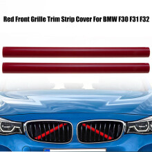 2Pcs Car Front Grill Bar V Braces BMW F30 F31 F32 Front Grille