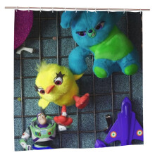 Sprchový závěs Toy Story z polyesteru 72x72 palců