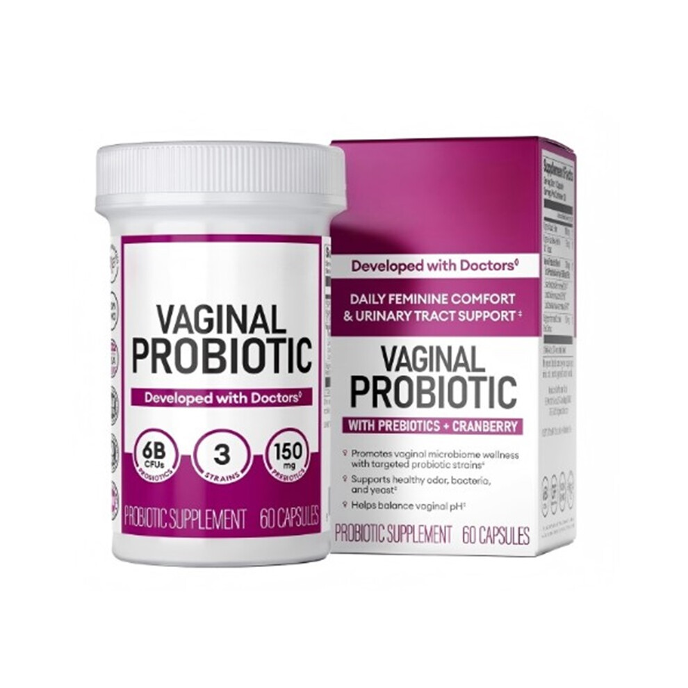 (1PC) Vaginal Probiotics for Women - pH Balance, Odor Control, Yeast Balance, Vaginal Flora & Feminine Health