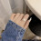 Anello con perla sintetica, argento, 1 pezzo PHH5-L149 2
