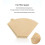 Fan Coffee Paper Filter #4 Thickened Pulp 100 Count 4