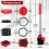 Furniture moving tool set, red, 1 pc. 2