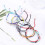 Pulseira boêmia de várias camadas com miçangas, feita à mão (1 peça). 4