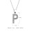 Damesketting met naamhanger en 26 Engelse letters 3