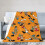 Flintstones pluche plaid 50x60 inch 1