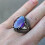 YUEHAO Ring mit lila Stein – Eleganter Modeschmuck 2