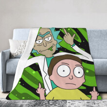Flísová deka Rick a Morty 60x50 palců