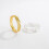 Anello semplice intrecciato, argento, 1 pezzo PHH5-L151 3