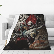 Flanelová deka Noční můra před Vánoci 50x60