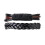 Conjunto de 5 pulseiras masculinas de couro trançado 4
