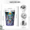 Thermos Power Rangers blanc à double paroi isolée sous vide 12 4
