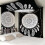 Mandala tapestry black white bohemian wall hanging 3
