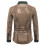 (Silver, S) Spring Sleek Herren Langarm-Farbblockhemd YC11 5