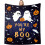Halloween plaid, pluizig, 60x50 inch 1