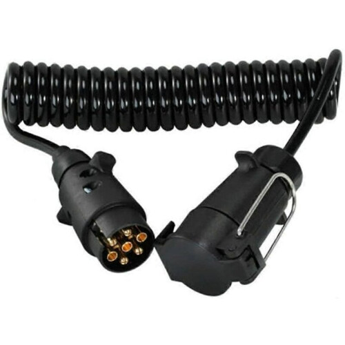 7 pin trailer plug with spring wire