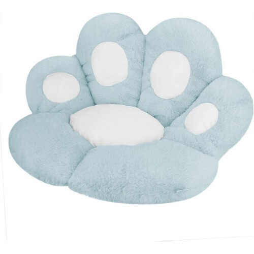 Cuscino per sedia reversibile, blu tenue