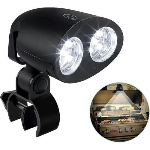 Iluminação para churrasqueira com 10 LEDs e rotação de 360