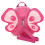 Baby-Sicherheitsrucksack mit Sicherheitsgurt, rosa 1