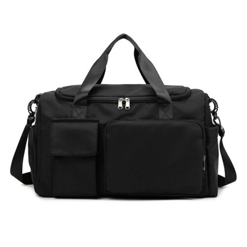 Borsa sportiva nera per uomo e donna