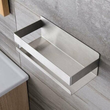 étagère de douche, étagère murale, boîte de rangement pour salle de bain en acier inoxydable