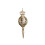 Christmas tree decoration black irregular ball pendant 6 pcs 2