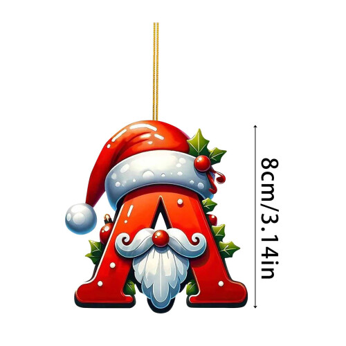 Juletræsvedhæng2D juledekoration 1