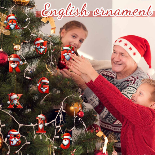 Juletræsvedhæng2D juledekoration 2