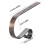 Solacol Christmas stocking holders metal hooks non-slip 3