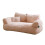 Cat litter box, beige, M 1