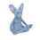 Statuette de méditation Sphinx Chat Grise Ornement de Bureau 3