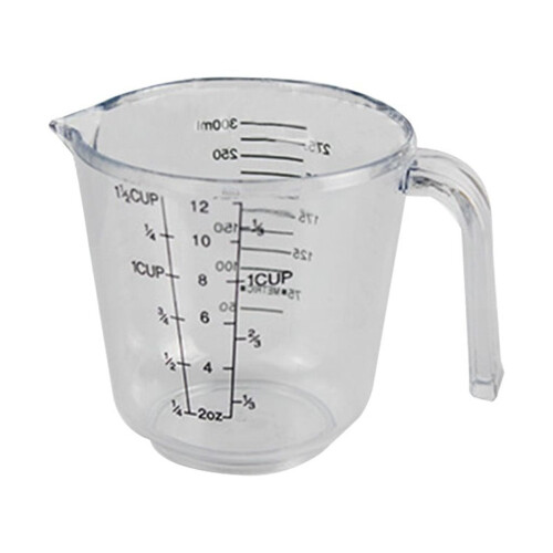 Ensemble de verres doseurs transparents gradués de 300 ml 1