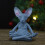 Statuette de méditation Sphinx Chat Grise Ornement de Bureau 5