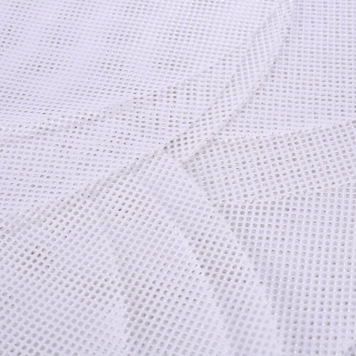 White gauze pads round steamer basket liners 10 pcs 2