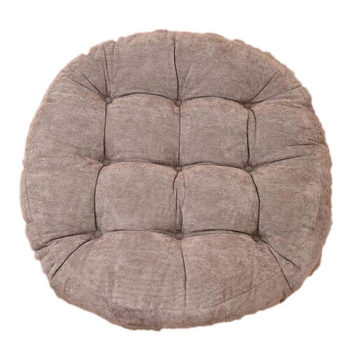 Almofada para assento cinza, diâmetro 55 * 1 peça.