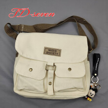 Damen-Canvas-Tasche, Japan Department Harajuku Windkostüm