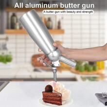 Professional whipped cream siphon 500 ml