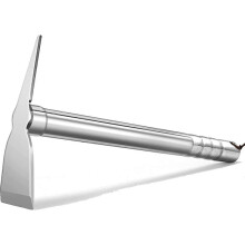 2-in-1-Schaufel und -Spitzhacke, robuster Edelstahlhammer, Gartenmöbel