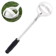Golfbal stalen gripper wit