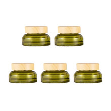 5Pcs Travel Containers Cream Containers for Storage Tiny Jars