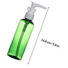 Lotion Bottle with Pump for Storing 10Pcs Green Plastic Pump Dispenser