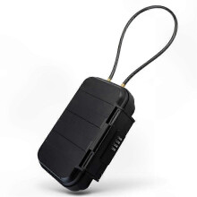 Portable Waterproof Lock Box, Phone Safe, Outdoor Travel Security Box with Password, Transparent Beach Storage