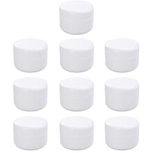 Cosmetics Jars Empty Creams Storage Container for Storage 30Pcs White Set