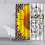 Perdea de duș cu imprimeu leopard, maro, 72x72inch 4