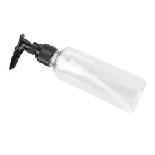Lotion Bottle Travel Storage Bottles for Cosmetics 4Pcs Black Pump