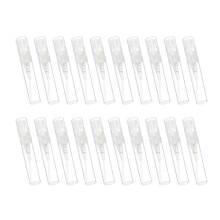 Essential Oil Perfume Bottle 20Pcs for Storage White Travel Bottles