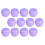 Plastic Mushroom Shape Cream Jar for Cosmetics Storage 15Pcs 1