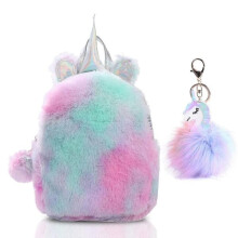 Einhorn-Mädchen-Rucksack, weich, für Kinder